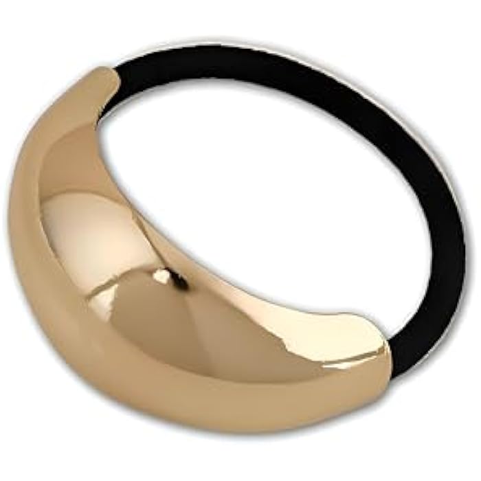 Hair Accessories - Secure Your Style with Elastic Metal Hair Ties, Perfect Ponytail Cuffs for Women, Easy to Use and Durable for Daily Wear and Special Occasions (Model4) - Image 1
